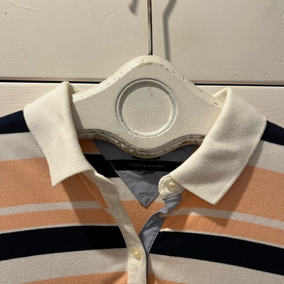 Striped Polo Shirt – Tommy Hilfiger – No Size Tag XXL - Picture 7 of 8